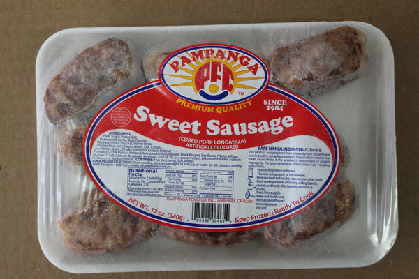 Pampanga Sweet Sausage "longanisa"