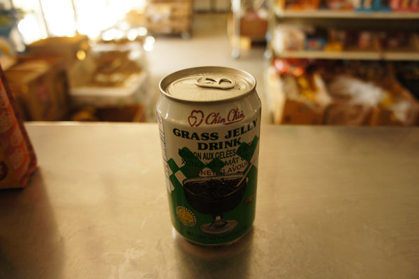 grass jelly drink