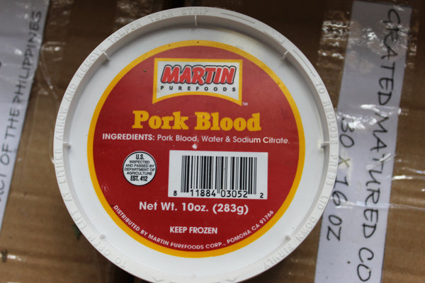 Martin Pure Foods Pork Blood