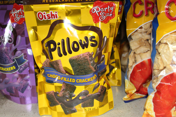 Oishi Pillows (chocolate)