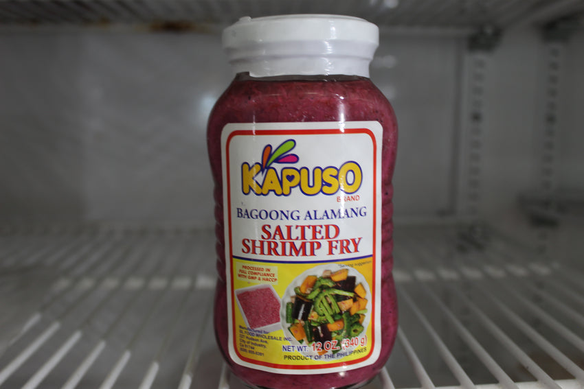 Kapuso Bagoong Alamang (salted shrimp fry)