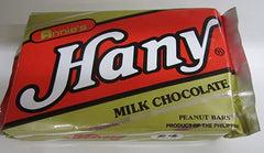 Hany milk chocolate peanut bars
